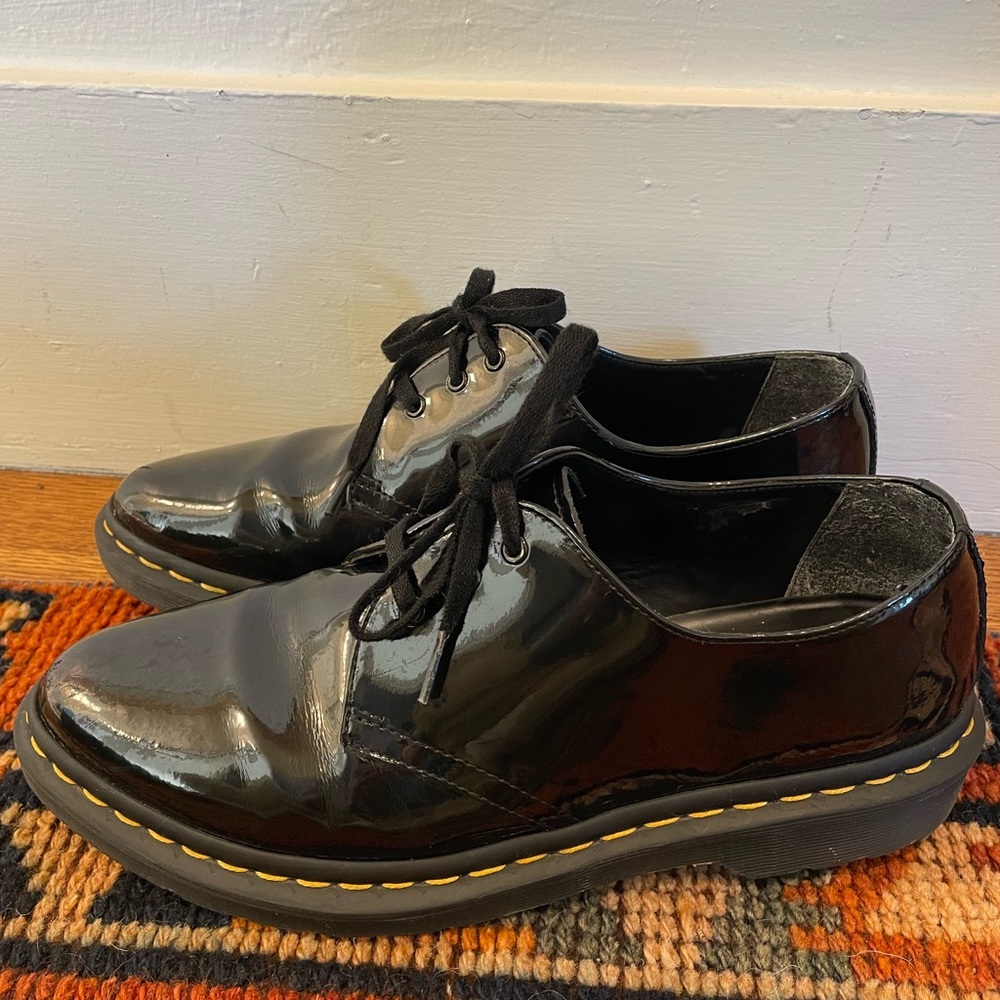 Black Patent Doc Martens